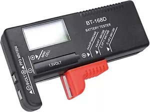 ATEC - Tester Batterie 1,5V-3V-9V Tipo: Bottone(1,5/3V), AA, AAA, C, D, 9V - Bild 1 von 4