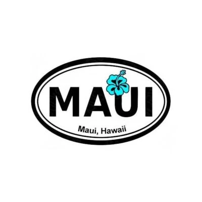 POPART Maui Hawaii Travel Sticker Decal traveler suitcase
