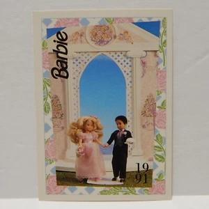Barbie Kelly And Todd Wedding Day Card 186 - Picture 1 of 2