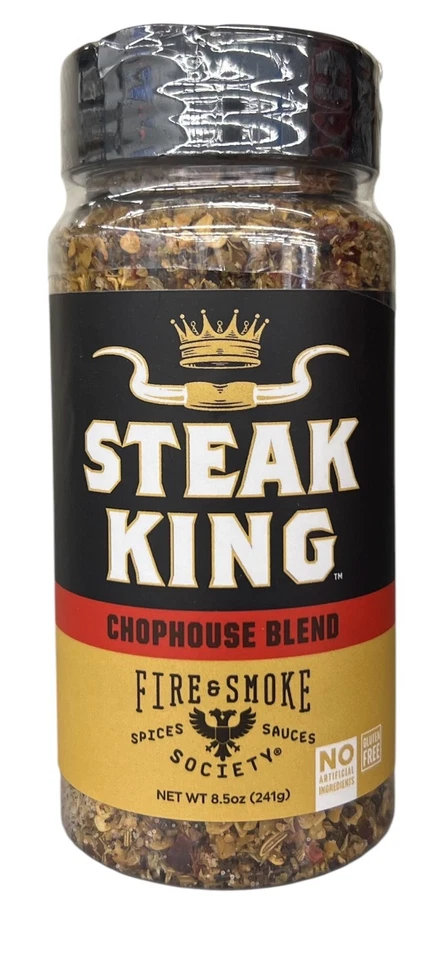 Fire & Smoke Society Steak King Chophouse Blend 8,5 oz - Imagem 1 de 1