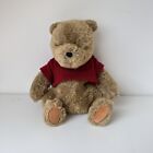 Gund Classic Pooh Bear Plush Soft Toy Vintage Winne the Pooh Red Jumper 11"