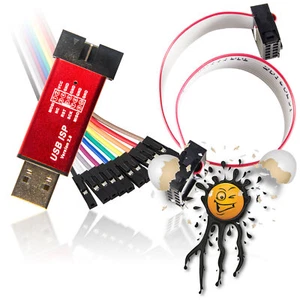 USBASP ISP AVR51 Progisp Programador SPI Descarga Adaptador Atmel Atmega ATTiny - Imagen 1 de 4