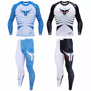 Mytra Fusion Guard & Legging Compresión Juego Entrenamiento Body Protector contra erupciones - Imagen 1 de 2