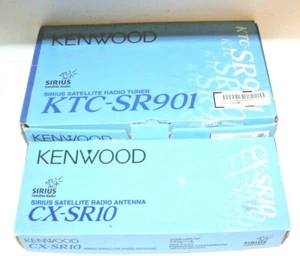 Kenwood KTC-SR901 Sirius tuner with kenwood Antenna CX-SR10 NEW open box - Picture 1 of 4