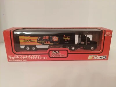 Davey Allison 28 Texaco Havoline Racing Team Transporter NASCAR 1:87 Foto 1 de 4