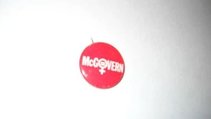 McGovern - Igualdad de la mujer - 1,125" pinback* - Imagen 1 de 1