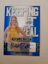 Heidi Montag /15 Prism Blue KIR Autograph Card 2021 Leaf Pop Century The Hills