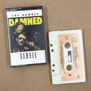 THE DAMNED Cassette Tape Punk DAMNED DAMNED DAMNED 80s DEMON RECORDS RELEASE - Picture 1 of 8
