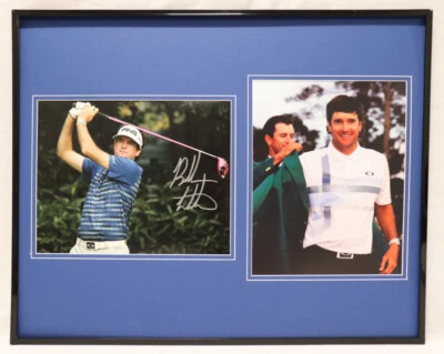 Bubba Watson Firmado Enmarcado 16x20 Foto Exhibición Masters Augusta 2012 Foto 1 de 2