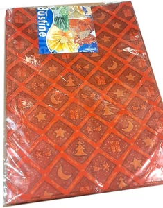 SACCHETTO IP METAL 50PZ 35X50 NATALE COLORE ROSSO - Foto 1 di 1