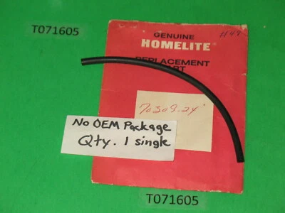 OEM genuino Homelite 70309-24 FUEL GASOIL PULSO línea manguera tubo, 6" longitud nuevo en stock Foto 1 de 4