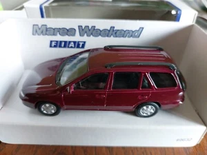 Fiat Marea Weekend MAISTO #9632 scala 1/43 bordeaux metallizzato - Foto 1 di 9