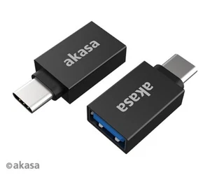 Akasa AK-CBUB62-KT02 USB Type-C Male to USB Type-A Female Adapter (2-pack) - Picture 1 of 1