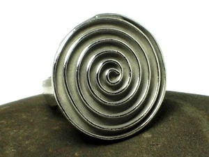 Chunky  STERLING  SILVER   925   Ring  -  Size : L  -  HALLMARKED -  Gift  Boxed - Picture 1 of 5