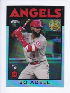 2021 Topps Chrome #86BC-11 JO ADELL RC Los Angeles Angels 1986 BASEBALL Rookie - Picture 1 of 2