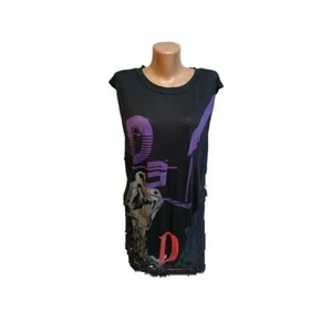DIESEL women's Dress size XS oversized Black Multicolor - Picture 1 of 13