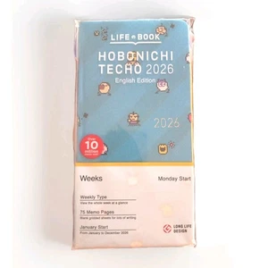 Pianificatore Settimane Tamagotchi Hobonichi Techo 2026 Nuovo Sigillato - Edizione Inglese - Foto 1 di 6