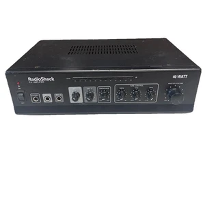 RadioShack 40W PA Amplifier 32-2054 NO Power Cord Untested - Picture 1 of 6