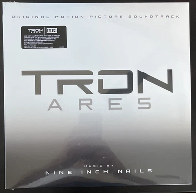 NINE INCH NAILS TRON WHITE VINYL 2LP LIMITED EDITION NEW SEALED MINT - Image 1 of 2