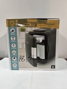 Cooluli Classic 4L Mini Fridge- Retro - Compact - Cooler & Warmer| Makeup Fridge - Picture 1 of 3