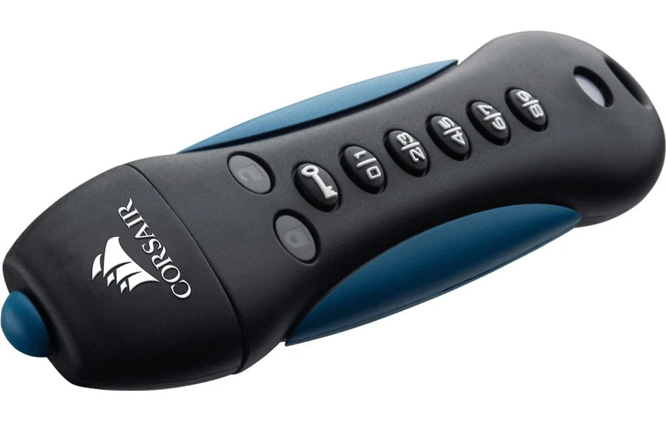 Corsair Padlock 3 64GB Secure USB 3.0 Flash Drive with Keypad - Secure 256-bit H - Image 1 of 1