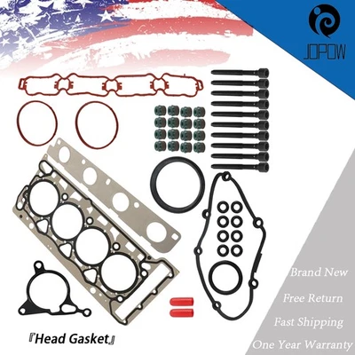 Juego de juntas de culata de motor aptas para Volkswagen Beetle 13-17 1,8 L/2,0 L L4 Foto 1 de 4