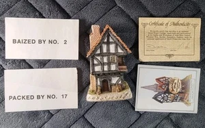 David Winter Cottages – Spinners Cottage (1984) with COA & Original Box - Picture 1 of 15