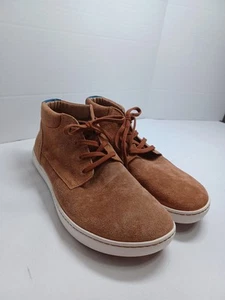 Birkenstock Para Hombre Talla 10.5 EE. UU. 44 UE Marrón Gamuza Cuero Botas Estevan - Imagen 1 de 13