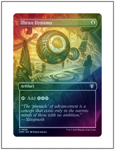 1x Thran Dynamo, Foil, Borderless Art, Magic MTG NM - Picture 1 of 1