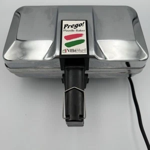VillaWare Prego Series ll Pizzelle Cookie Waffle Baker 3600 Clean, NOT non-stick - Picture 1 of 19
