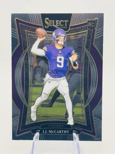 2024 Panini Select - Concourse J.J. McCarthy #24 Silver Prizm (RC) - Picture 1 of 2