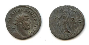 Antoninianus of Carausius (287-293 CE), London, Romano-British Empire - PAX S-P - Bild 1 von 1