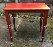 vintage mahogany rectangular coffee table