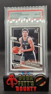 2023 Donruss - The Rookies #1 Victor Wembanyama (RC) PSA 8 - Bild 1 von 3