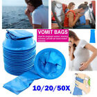 10-50x Sick Bags Car Airplane Boat Travel Vomit Bags Emesis Calibrated Nausea 