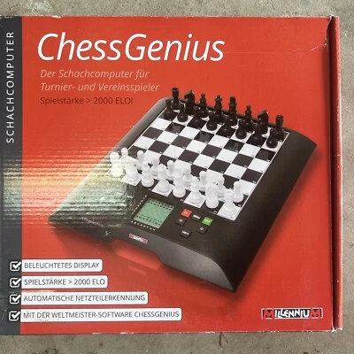CHESS GENIUS MILLENNIUM M810 DIGITALES ELEKTRONISCHES SCHACHBRETT - Bild 1 von 4