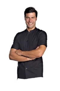 CASACCA ISACCO COREANA CUOCO CHEF CHEF JACKET GIACCA CUOCO CAMERIERE ITA 056021 - Foto 1 di 3