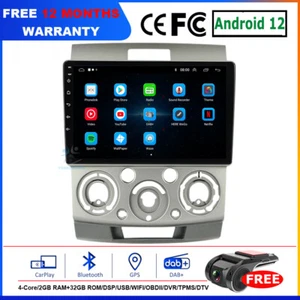 Autoradio 12 Headrest BT DAB+ Wifi SatNav GPS Für Ford Everest/Ranger 2006-2011 - Picture 1 of 21