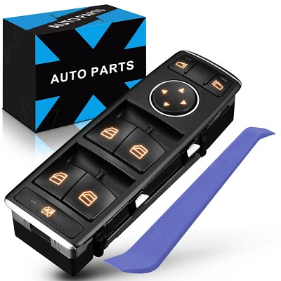 Interruptor maestro de ventana eléctrica para Mercedes-Benz GLE400 GL450 GL350 ML350 1669054300 Foto 1 de 4