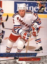 1993-94 Ultra Rangers Hockey Card #372 Alexander Karpovtsev