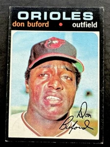 1971 Topps Baseball DON BUFORD #29 Baltimore Orioles - Picture 1 of 8