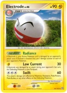 2x (pok-SF-036) Electrode (U) Pokemon D&P Stormfront Card # 36 - Picture 1 of 1