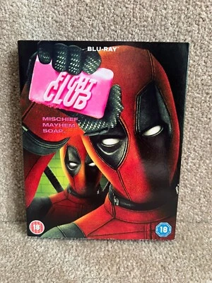 Blu-Ray DVD - Fight Club - Deadpool Slip Cover - Rare Limited Edition - Image 1 of 4