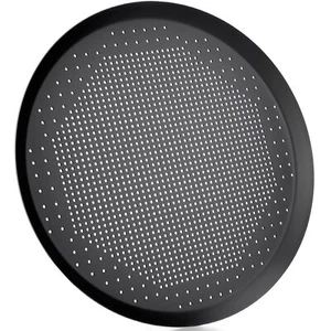 14 Inch Perforated Pizza Pan Aluminum Alloy Pizza Crisper Baking Tray - Picture 1 of 9