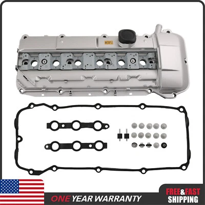 Aluminum Valve Cover For BMW 325i 328i 330i X5 E39 525i 528i E46 1998-2002 Foto 1 de 4