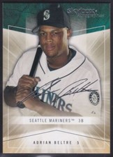 2005 SkyBox Autographics #49 Adrian Beltre Seattle Mariners