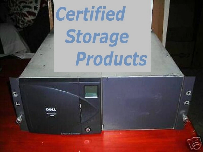 Dell 120T 9965R DLT7000 35GB/70GB Data Tape Drive Library 490GB 09965R RACKMOUNT - Image 1 of 1