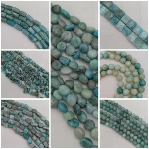 Amazonite Beads, Choose Your Shape From 8 Different Strands - Picture 1 of 19