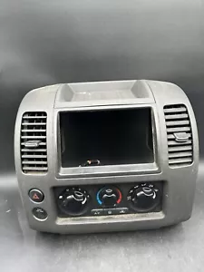 05-12 NISSAN XTERRA PATHFINDER OEM FRONT AC CLIMATE SWITCH CONTROL RADIO BEZEL - Picture 1 of 12