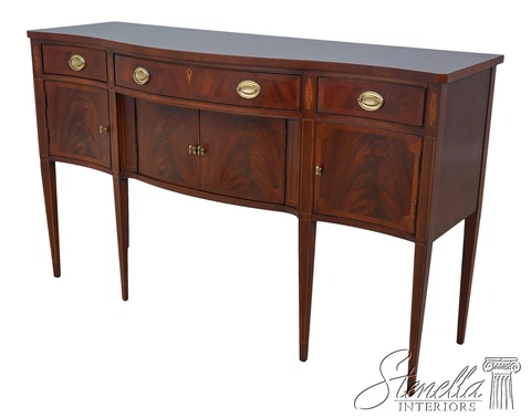 60672EC: HICKORY CHAIR CO Federal Style Inlaid Mahogany Sideboard Cover